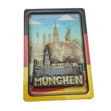 Munich Germany Fridge Magnet Souvenir Travel Tourist Country Refrigerator Decor