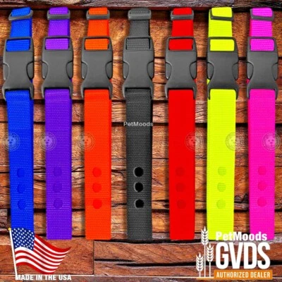 1" Replacement Dog Collar Strap for SportDOG In-Ground Fence SDF-R - Made in USA