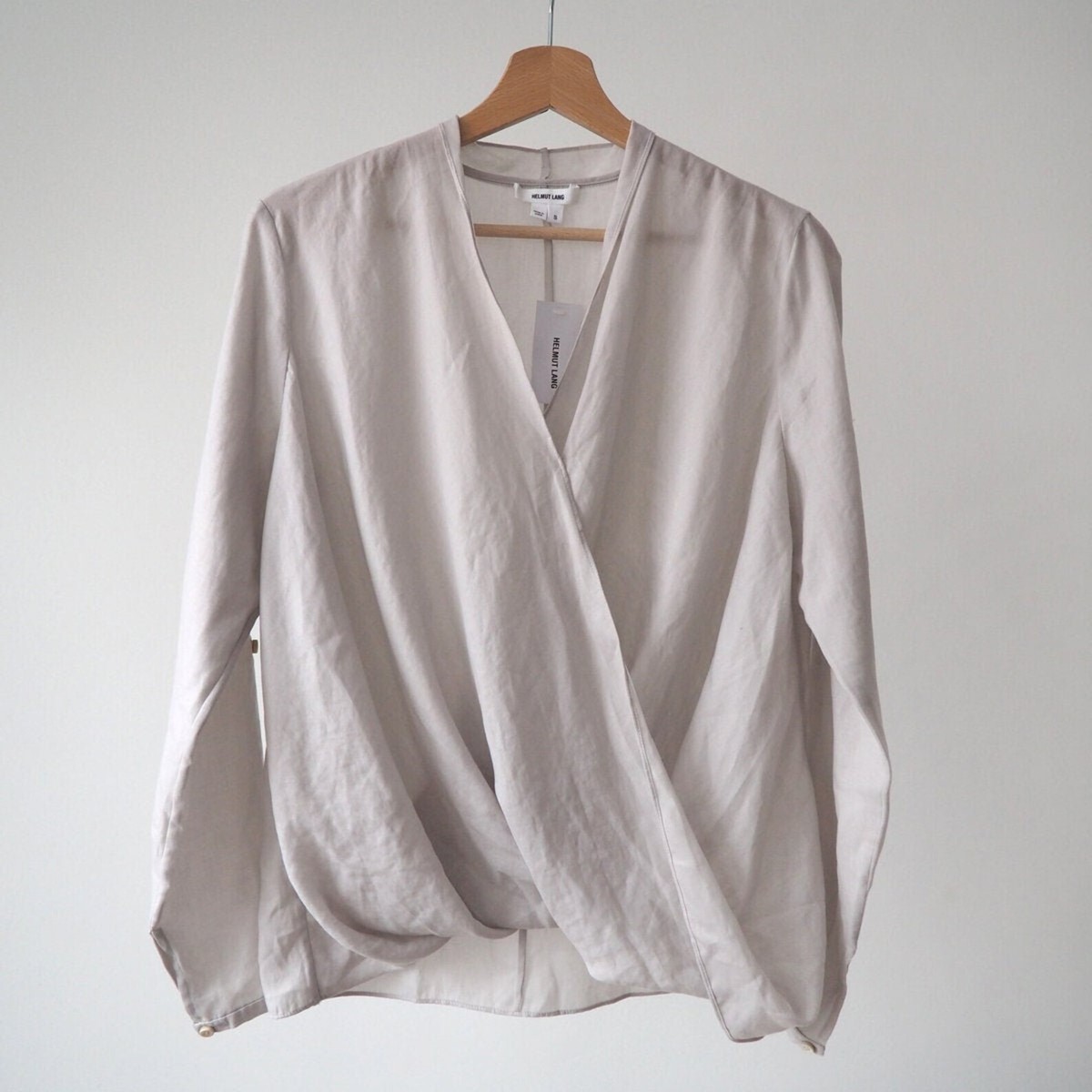 helmut lang archive drape design tops