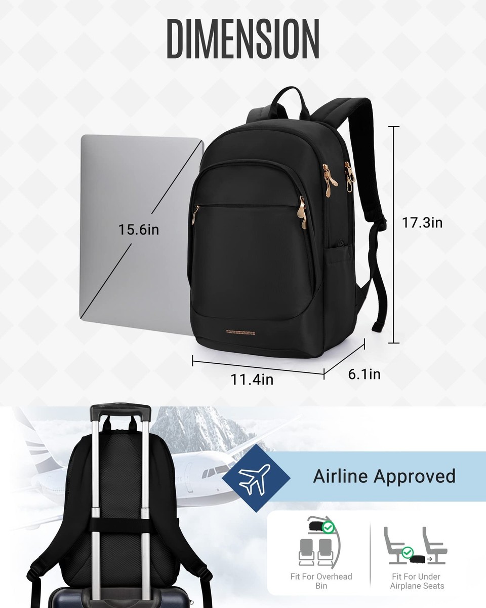 amazon 15 inch laptop airplane backpack Pilots Swear by This Travel With More Than 35,000 Perfect Ratingsand Its Only $26 at Amazon Basics Travel Laptop Backpack