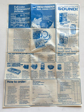1970's GAF View-Master Reels Order Sheet
