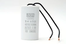 18UF 450VAC Wire Motor Run Capacitor 450V AC CBB60 18 UF Round White 50/60HZ Cap