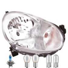 Scheinwerfer links inkl. Premium Lampen für Nissan Micra IV K13 mit Blinker