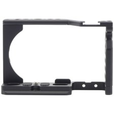 Durability Metal Camera Cage with Handle for ZVE10 Video Stability
