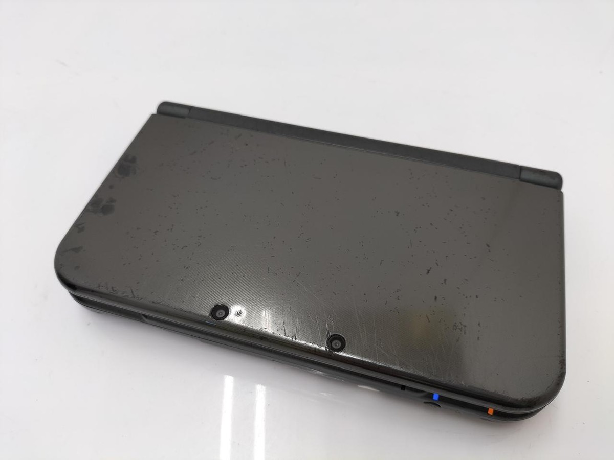 New Nintendo 3DS XL LL Metallic Black Console Box Japanese