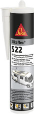 Sika 522 Black Adhesive Sealant for Caravans and Motor Homes, 300ml