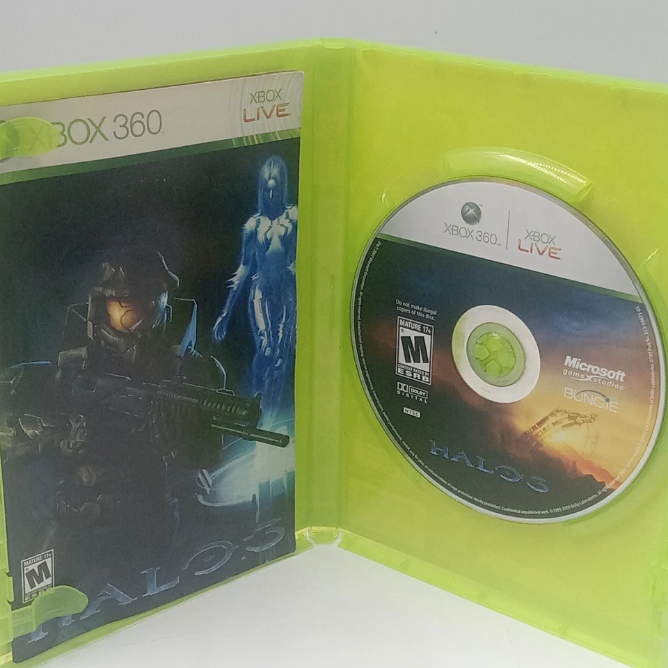 Halo Xbox 360 Lot Halo 3 Halo 3 ODST Halo 4 Halo Anniversary Untested - Image 3 of 4