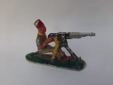 QUIRALU ? TIRAILLEUR ZOUAVE AVEC MITRAILLEUSE / ARMEE D'AFRIQUE 