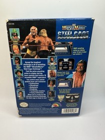 WWF WrestleMania Steel Cage Challenge NES - CIB with Poster and inserts