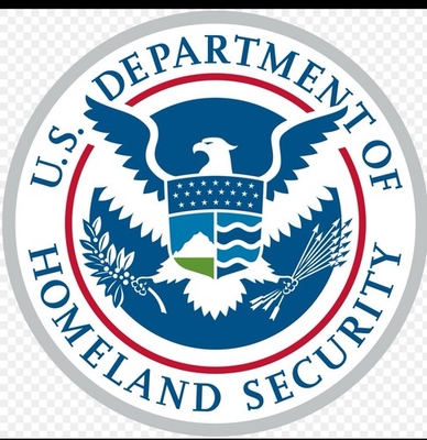 #ad #ad STICKER Homeland Security DHS ICE vinyl laminated glossy Trump USA $4.79