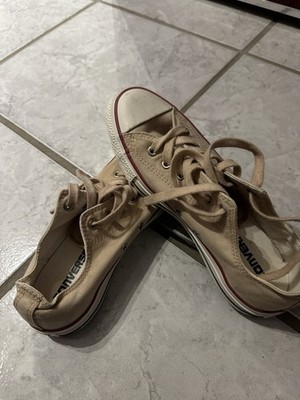 Converse Low Chucks All Star Taylor, Damen Sneaker, Beige, Größe EU 38 UK 5