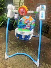 Vintage Fisher Price Lil Laugh  Learn Swing Farm Barnyard Animals New w/o Box