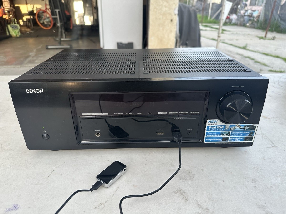 Denon AVR-1713 5.1 A/V Receiver Dolby Pro Logic IIz, Internet