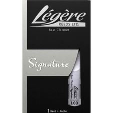 Legere Reeds Signature Bb Bass Clarinet Reed Strength 3