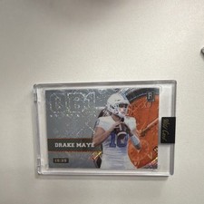 2023 Wild Card QB1 On the Clock Rookie Drake Maye Football #OCW-DM2