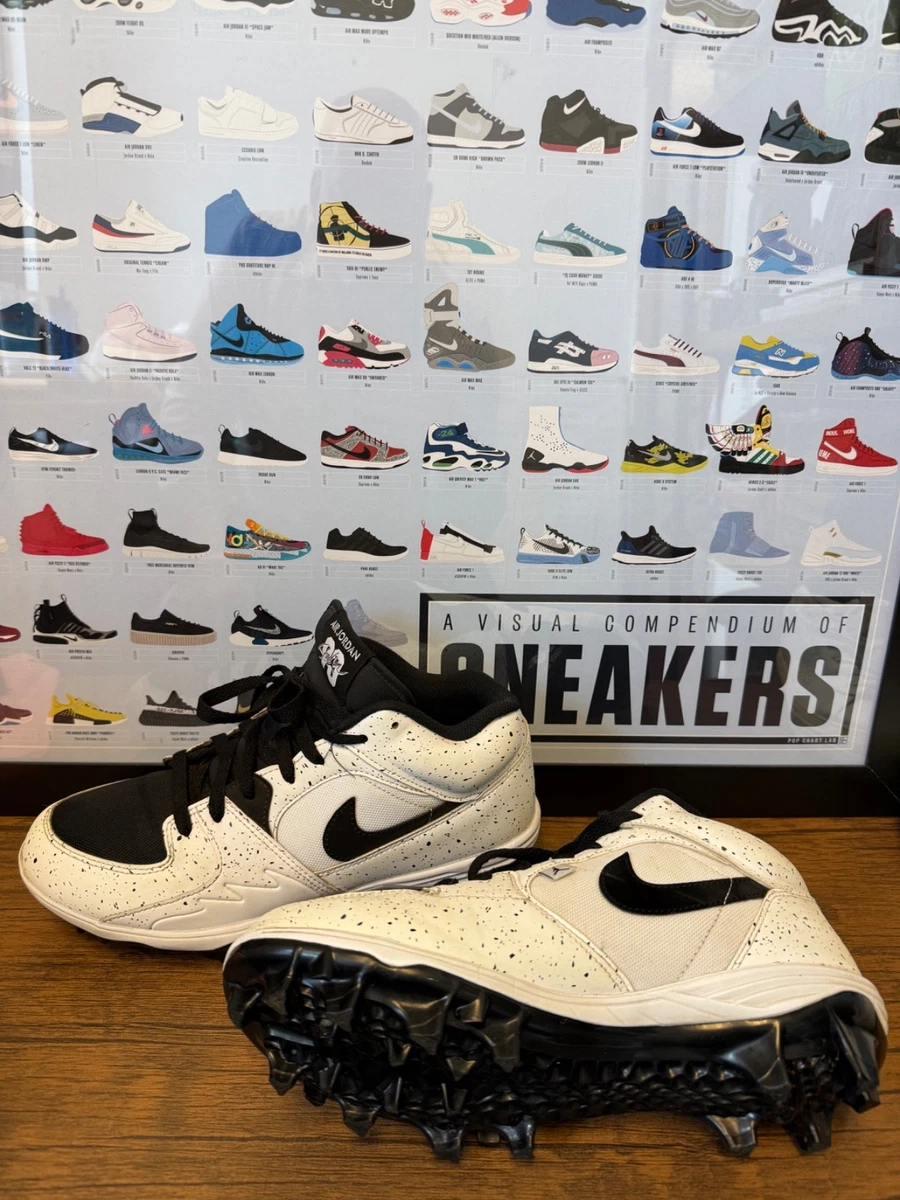 Jordan Stadium 90 Cleat White Black for Sale | Authenticity