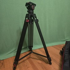 Neewer TP74 Pro 74" Aluminum Video Tripod with Fluid Head and case