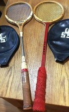 2 Vintage Squash Rackets