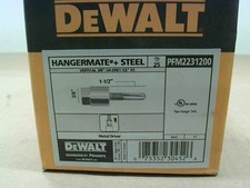 Dewalt PFM2231200 Hangermate Steel Size 3/8 x 1 1/2 Qty 25 - New In Box