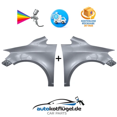 Kotflügel für VW GOLF PLUS LA7T Links + Rechts 05-14 Vorderseite Lackiert Neu - Bild 1 von 4