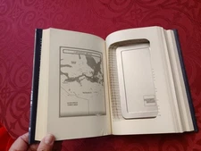 Hollow book! Hidden Secret Safe! Storage Stash Box! Hand made! Arctic Drift