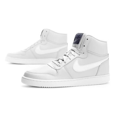 Nike Ebernon Mid Gray White Men's AQ1773-003 New Sneakers