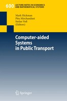 Mark Hickman (U. A.) | Computer-Aided Systems In Public Transport | Taschenbuch