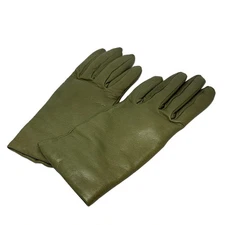 Auth Sermoneta gloves - Khaki Leather Women's Gloves