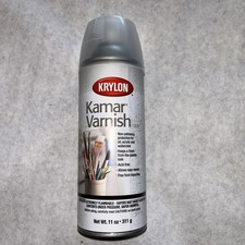 Krylon K01312 11-Ounce Kamar Varnish Aerosol 11 Ounce Pack of 1 , Matte