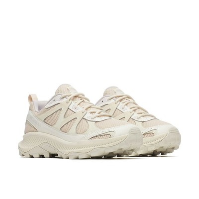 MW1 Merrell Tempo EXP Trail Runner Shoes Women 7 Beige Nougat