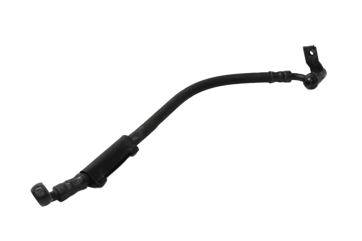 Accossato Kit Tubo Freno In Treccia Nero Per BMW R65 (1985-1986) – Layout S, 1 Tubo, Raccordi Inox
