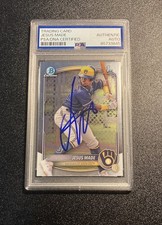 2025 Bowman Chrome Jesus Made Signed Autograph 1st Bowman PSA DNA 