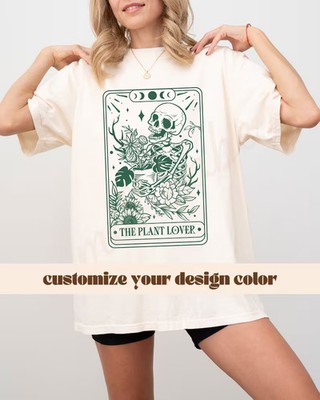 Plant Lover Graphic Comfort T-Shirt Soft Relaxed Fit Garden Nature Gift
