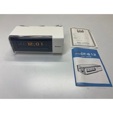 SANKYO DT-612 Showa Retro Digital Flip Clock Patapata Alarm 100V 50/60Hz Neuw...