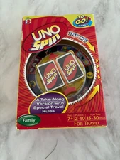 UNO Spin To Go Games Travel Game- BRAND NEW - READ BELOW