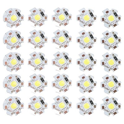 20er Set LED Lampenperlen 5V 5W mit Aluminiumplatte für helle Beleuchtung