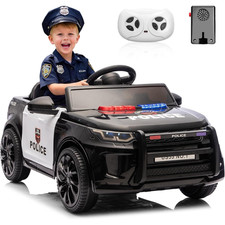 12v Kids Electric Police Car Ride-on Toy Remote Control Lights Music 3-8 Gift 12v Kids Electric Police Car Ride-on Toy Remote Control Lights Music 3-8 Gift
