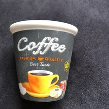 Espresso Porcelain Cups X 3