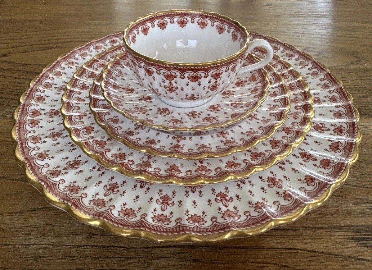 Spode Fleur De Lys Red for sale | eBay