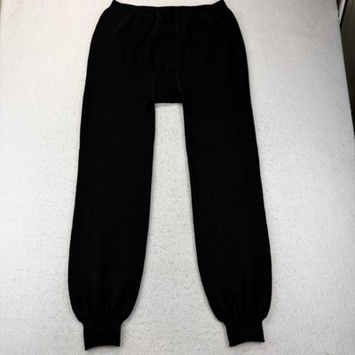 Woolpower Long Johns Mens 2XL Black Wool Thermal Base Layer Flame Resistant