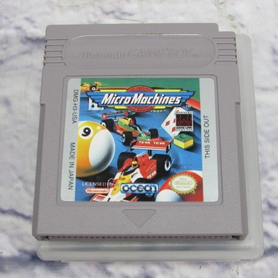 Micro Machines Nintendo Game Boy Video Game Cartridge Only Car Racing Japan