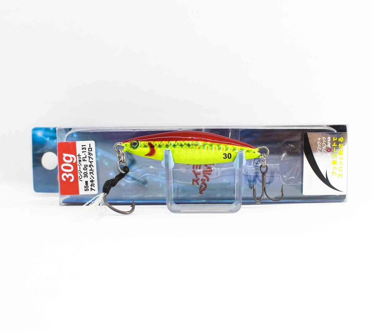Leurre Métal Jig Bassday Bungy Shot 30g – Couleur 131 – Pêche En Mer – NEUF