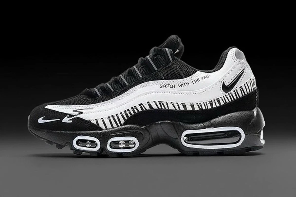 靴 NIKE AIR MAX 95 OG White and Black 27 Nike Air Max 95 OG Men's Shoes. Nike.com