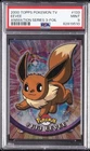 2000 TOPPS POKEMON TV ANIMATION SERIES 3 FOIL #133 EEVEE PSA 9