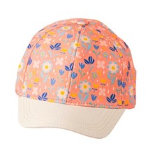 Toddler Girls Floral Sun Hat - Fits Ages 1 Year - 4 Years