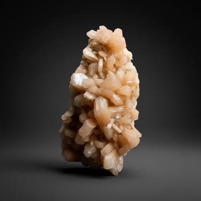 Peach Gem Heulandite   Maharashtra, India