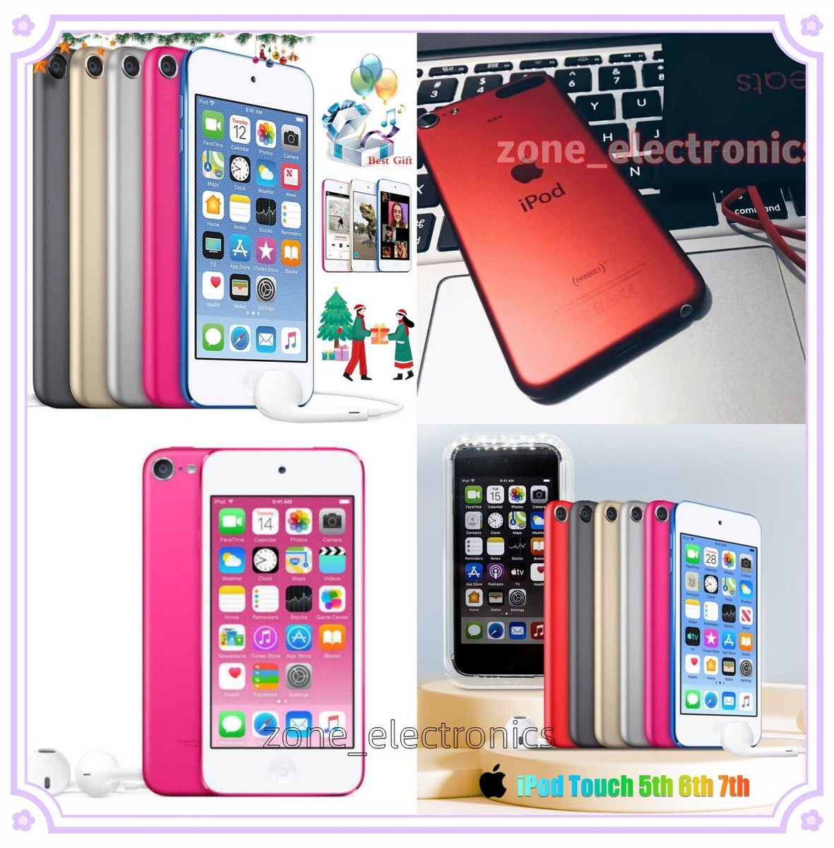"NUEVO ""(Sellado) Apple iPod Touch 6ta 7ma Generación (Todos los Colores) - Garantía Regalo de Navidad"