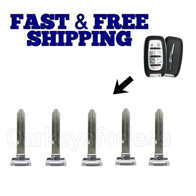 2017-2019 Chrysler Pacifica Smart Prox Remote Key Blade Blank Emergency Insert 2017-2019 Chrysler Pacifica Smart Prox Remote Key Blade Blank Emergency Insert