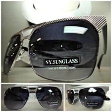Men's CLASSIC VINTAGE RETRO Hip Hop Rapper Style Party SUNGLASSES Gunmetal Frame