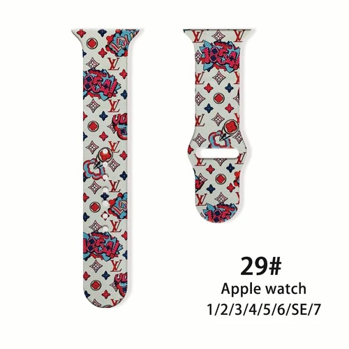 Modemarke Silikon Uhrenarmband für Apple Watch alle Serien Armbanduhr Armbänder - Bild 58 von 72